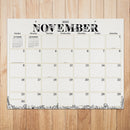 July 2025 - June 2026 Floral Large Desk Pad Monthly Blotter Calendar-5