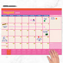 July 2025 - June 2026 Sherbert Large Desk Pad Monthly Blotter Calendar-1