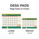 July 2025 - June 2026 Sherbert Large Desk Pad Monthly Blotter Calendar-4