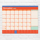 July 2025 - June 2026 Sherbert Large Desk Pad Monthly Blotter Calendar-5