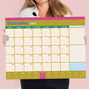July 2025 - June 2026 Sherbert Large Desk Pad Monthly Blotter Calendar-2