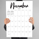 July 2025 - June 2026 Large Art Poster Wall Calendar-1