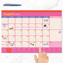July 2025 - June 2026 Sherbet Medium Desk Pad Monthly Blotter Calendar-2