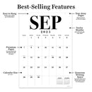 July 2025 - June 2026 Medium Art Poster Wall Calendar-3