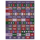 July 2025 - June 2026 Mystic Forest Medium Weekly Monthly Planner-6