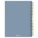 July 2025 - June 2026 Simply French Blue Medium Weekly Monthly Planner-9