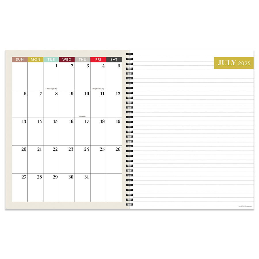 FINAL SALE July 2025 - June 2026 Heirloom Apples Teacher and Home School Lesson Planning Book