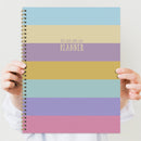 July 2025 - June 2026 Striped Down Large Weekly Monthly Planner-9