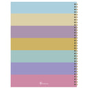 July 2025 - June 2026 Striped Down Large Weekly Monthly Planner-7