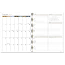 July 2025 - June 2026 Fleur de Lis Large Weekly Monthly Planner-4