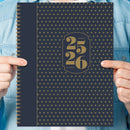 July 2025 - June 2026 Fleur de Lis Large Weekly Monthly Planner-1