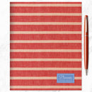 July 2026 - June 2027 Red Stripe Medium Monthly Planner-6