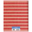 July 2026 - June 2027 Red Stripe Medium Monthly Planner-8
