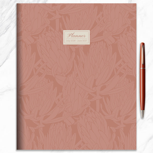 July 2026 - June 2027 Always Pick Pink Large Monthly Planner