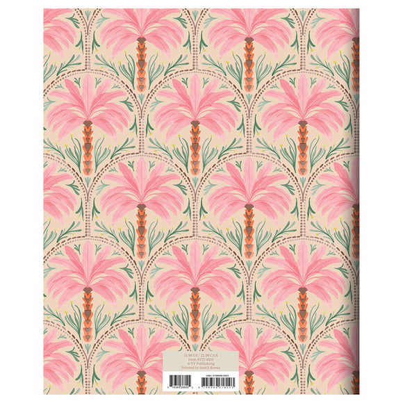 July 2026 - June 2027 Exotic Palms Large Monthly Planner