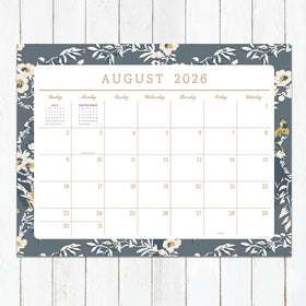 July 2026 - June 2027 Artisan Legacy Large Desk Pad Monthly Blotter Calendar - 0