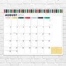 July 2026 - June 2027 Long Weekend Large Desk Pad Monthly Blotter Calendar-3