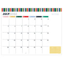 July 2026 - June 2027 Long Weekend Large Desk Pad Monthly Blotter Calendar-6