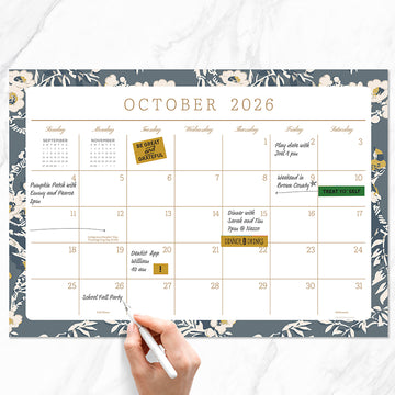 July 2026 - June 2027 Artisan Legacy Medium Desk Pad Monthly Blotter Calendar