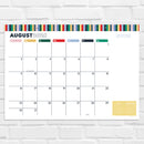 July 2026 - June 2027 Long Weekend Medium Desk Pad Monthly Blotter Calendar-4