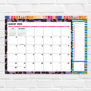 July 2026 - June 2027 Maximal Mirage Medium Desk Pad Monthly Blotter Calendar-4