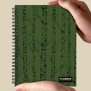 July 2026 - June 2027 Green Forest Medium Weekly Monthly Planner-8