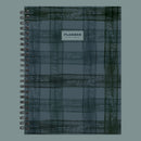July 2026 - June 2027 Blue Flannel Medium Weekly Monthly Planner-4