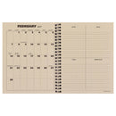 July 2026 - June 2027 Blue Flannel Medium Weekly Monthly Planner-5