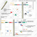 July 2026 - June 2027 Yellow Linen Medium Weekly Monthly Planner-2