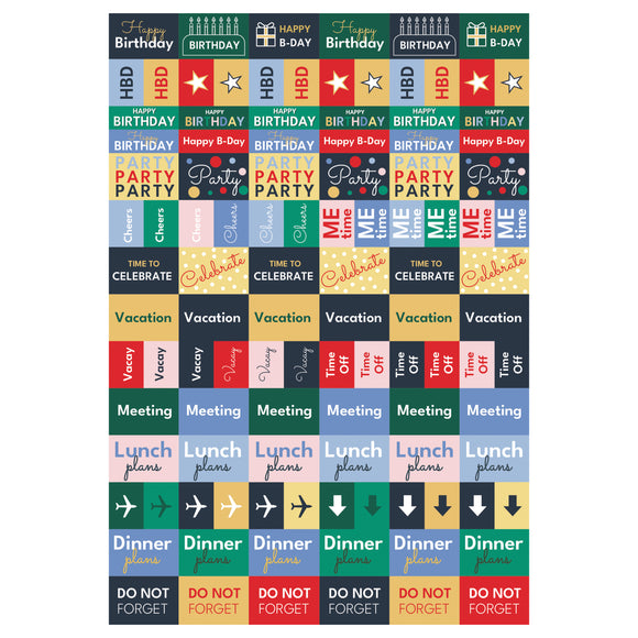 July 2026 - June 2027 Yellow Linen Medium Weekly Monthly Planner