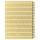 July 2026 - June 2027 Yellow Linen Medium Weekly Monthly Planner-10