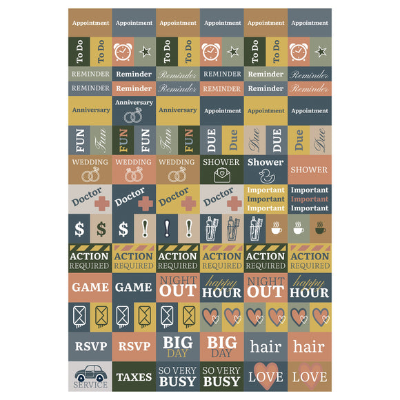 July 2026 - June 2027 The Rose Garden Medium Weekly Monthly Planner