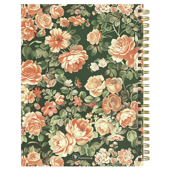 July 2026 - June 2027 The Rose Garden Medium Weekly Monthly Planner