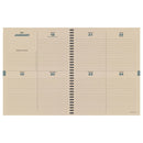 July 2026 - June 2027 Leather Compass Large Weekly Monthly Planner-5