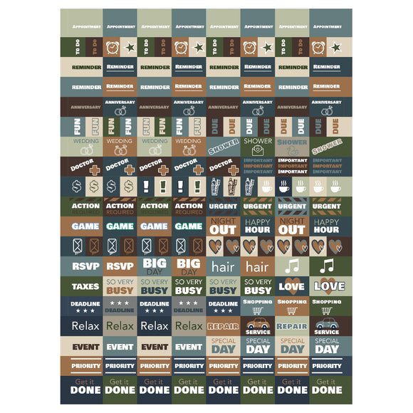 July 2026 - June 2027 Leather Compass Large Weekly Monthly Planner