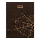 July 2026 - June 2027 Leather Compass Large Weekly Monthly Planner-11