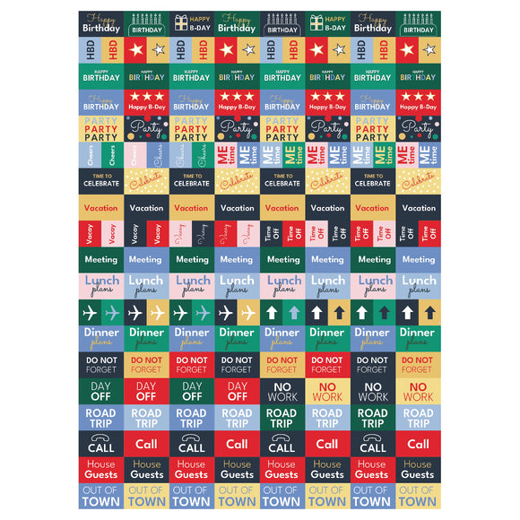 July 2026 - June 2027 Very Berry Large Weekly Monthly Planner