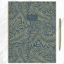 July 2026 - June 2027 Leaf Motif Large Weekly Monthly Planner-6
