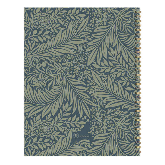 July 2026 - June 2027 Leaf Motif Large Weekly Monthly Planner