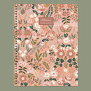 July 2026 - June 2027 Blooming Pink Large Weekly Monthly Planner-1