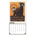 Bilingual 2024 Art Nouveau Wall Calendar