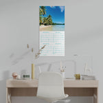 Bilingual 2024 Tropical Paradise Wall Calendar