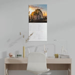 Bilingual 2024 Paris Wall Calendar
