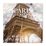Bilingual 2024 Paris Wall Calendar
