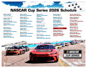 2026 Nascar Cup SCHEDULE POSTER - 0