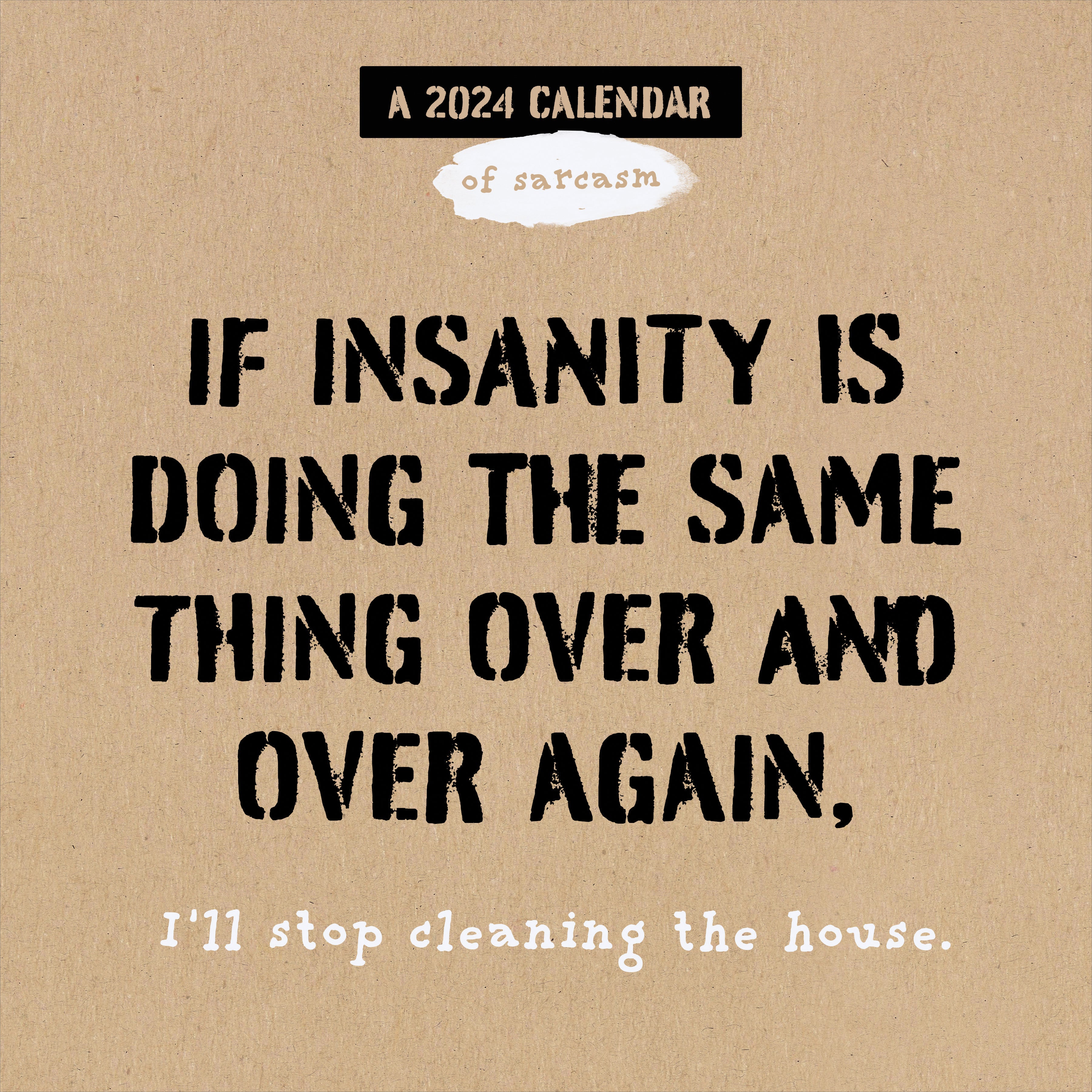 2024 AntiAffirmations Wall Calendar TF Publishing Calendars