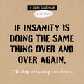 2024 Anti-Affirmations Wall Calendar