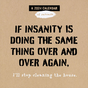 2024 Anti-Affirmations Wall Calendar