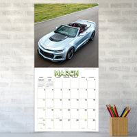 2024 Camaro Wall Calendar