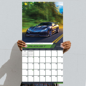 2024 Corvette Wall Calendar